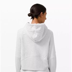 Lululemon light gray size 4 zip up jacket
